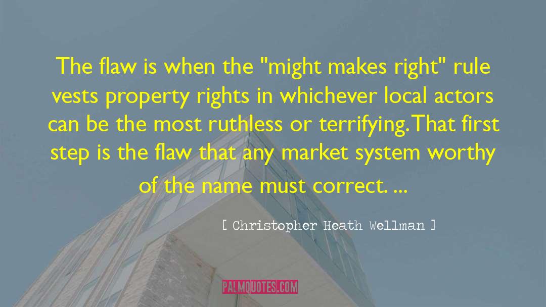 Might Makes Right quotes by Christopher Heath Wellman