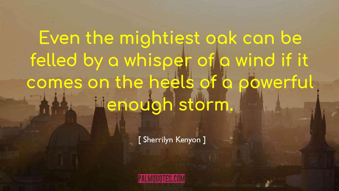 Mightiest quotes by Sherrilyn Kenyon