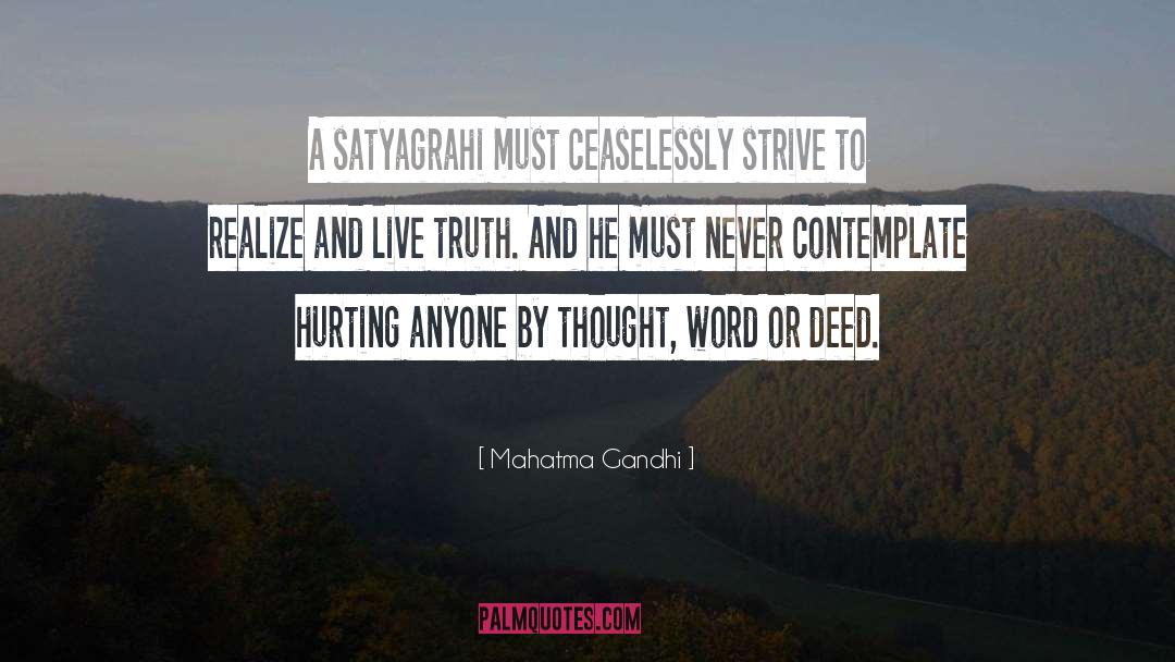 Mighty Deeds quotes by Mahatma Gandhi