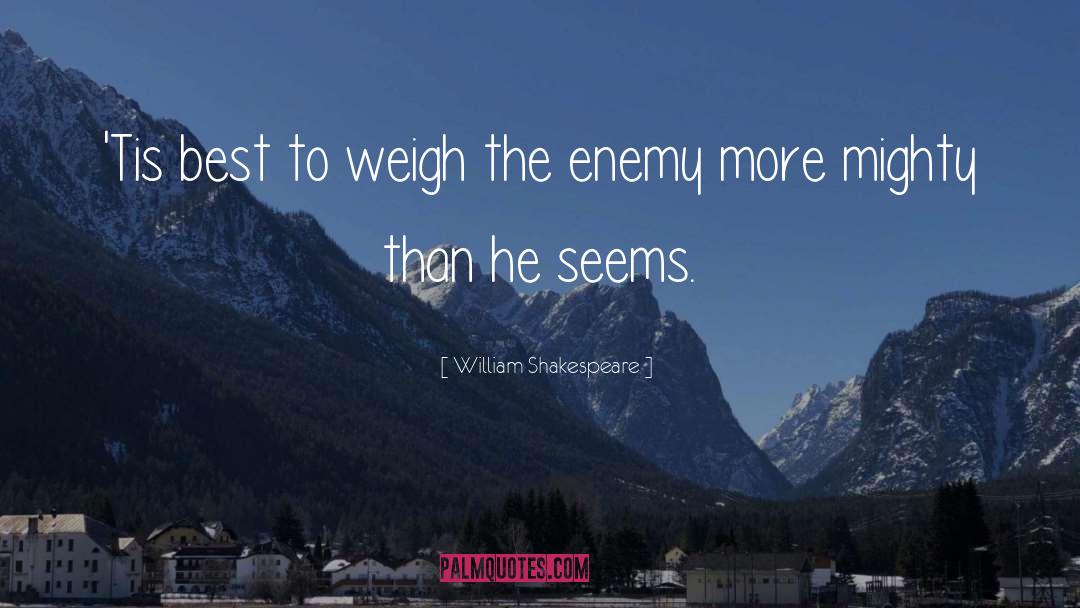 Mighty quotes by William Shakespeare