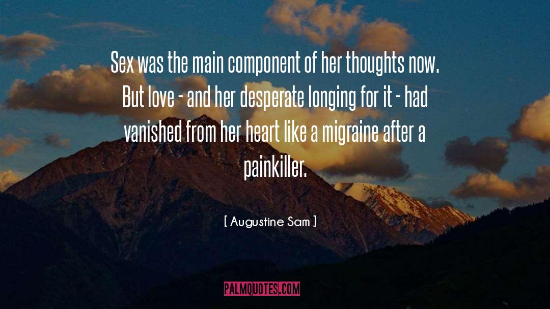 Migraine quotes by Augustine Sam