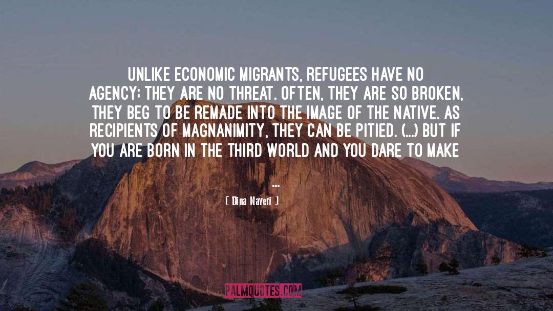 Migrants quotes by Dina Nayeri