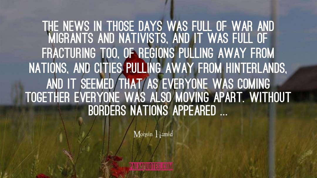 Migrants quotes by Mohsin Hamid