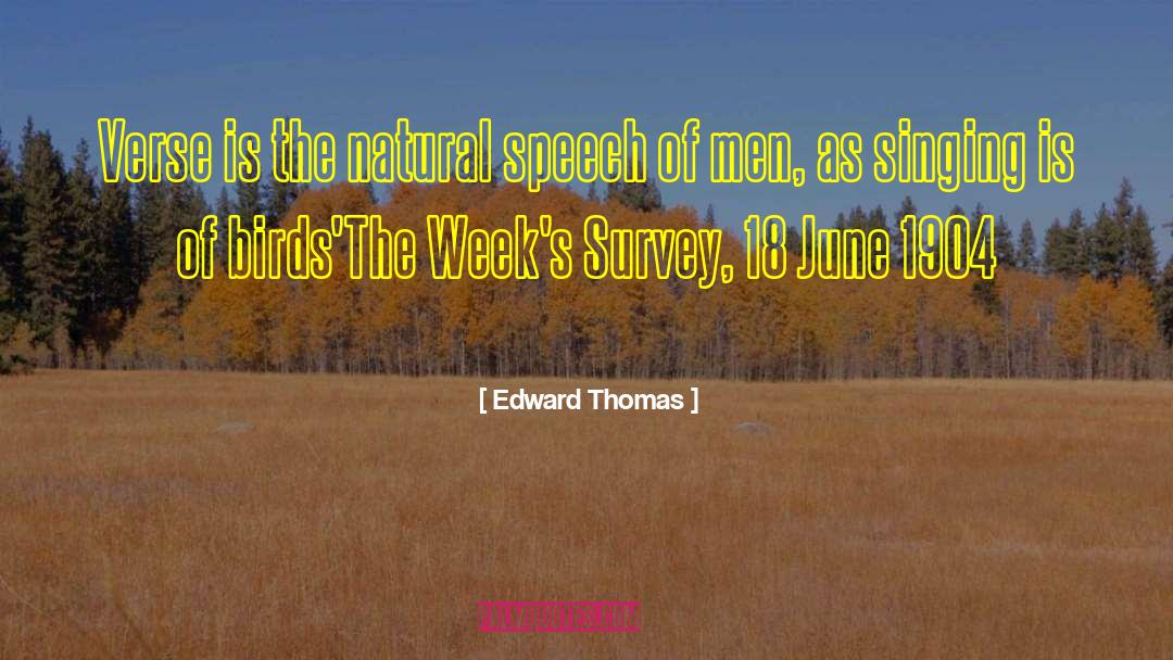 Migratory Birds Conservation quotes by Edward Thomas