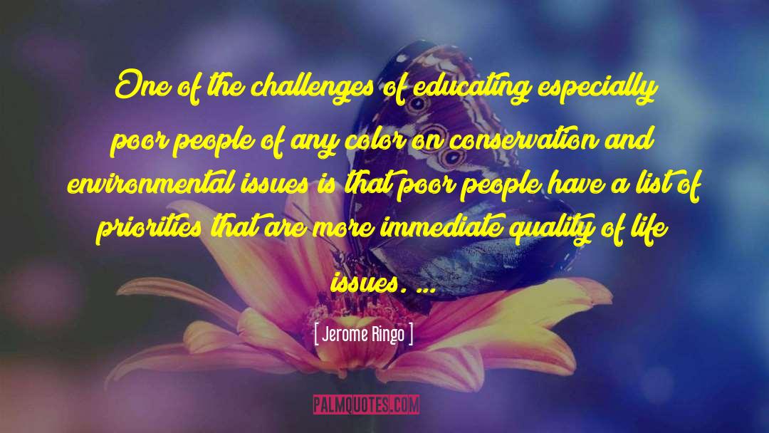 Migratory Birds Conservation quotes by Jerome Ringo