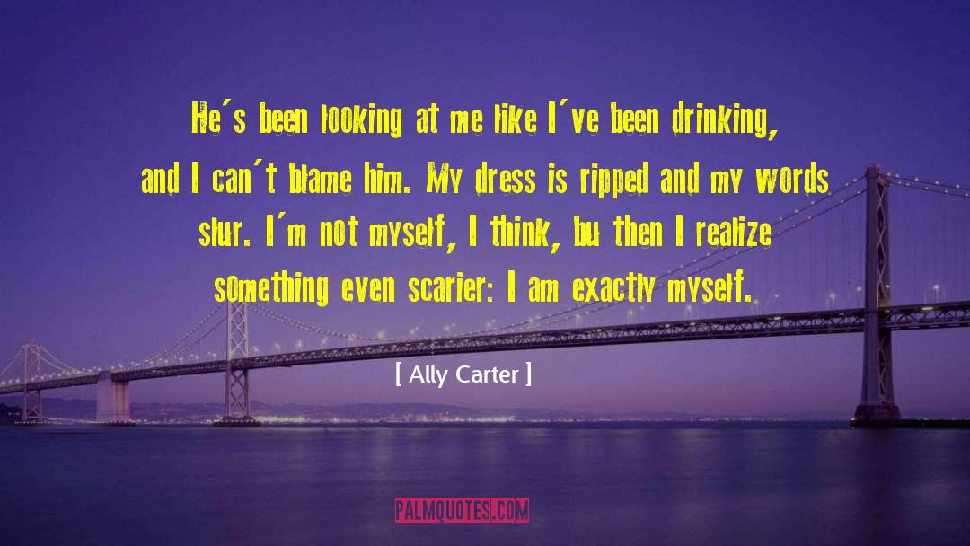 Miguelina Dress quotes by Ally Carter