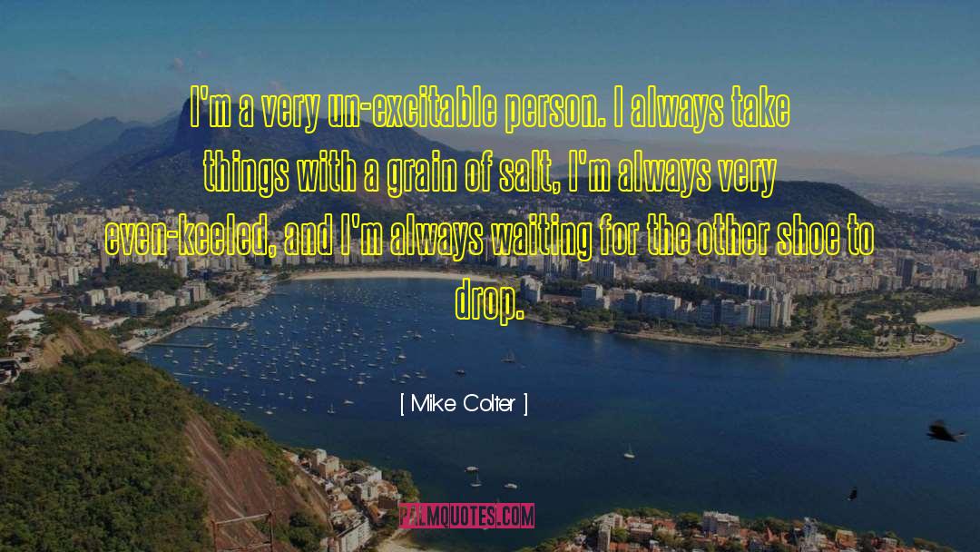 Mike Burry quotes by Mike Colter