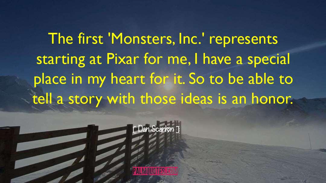 Mike Monsters Inc quotes by Dan Scanlon