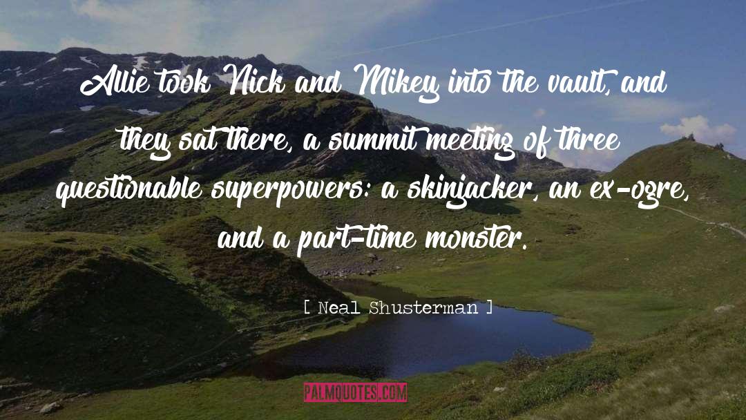 Mikey quotes by Neal Shusterman