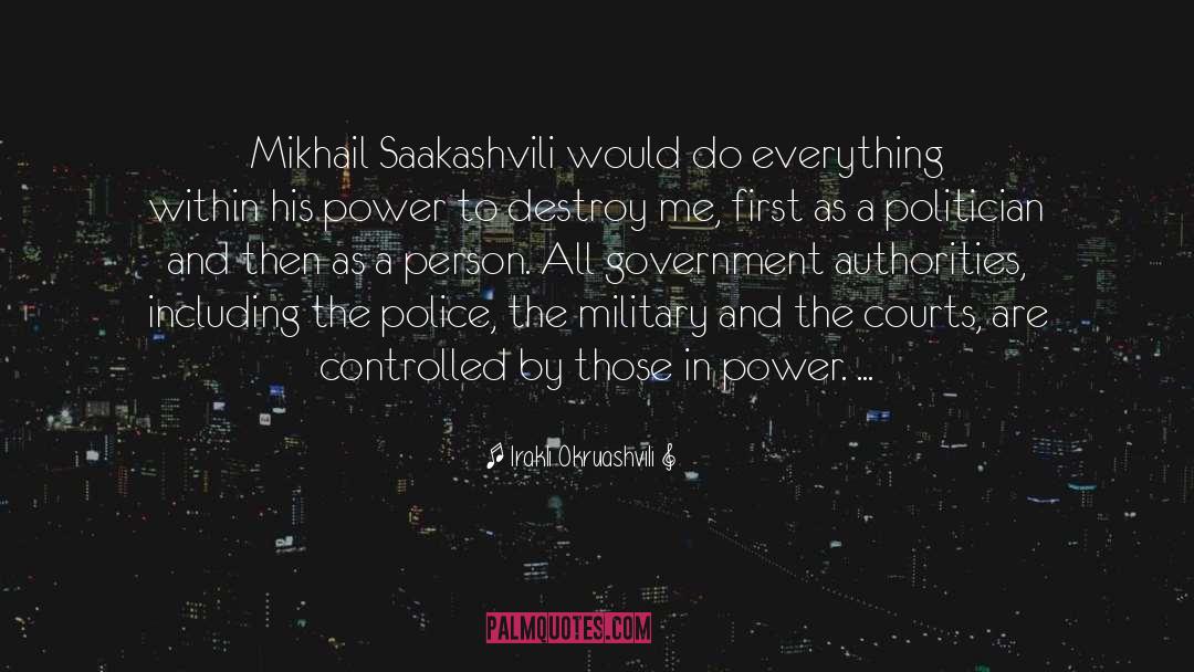 Mikhail And Gregori quotes by Irakli Okruashvili