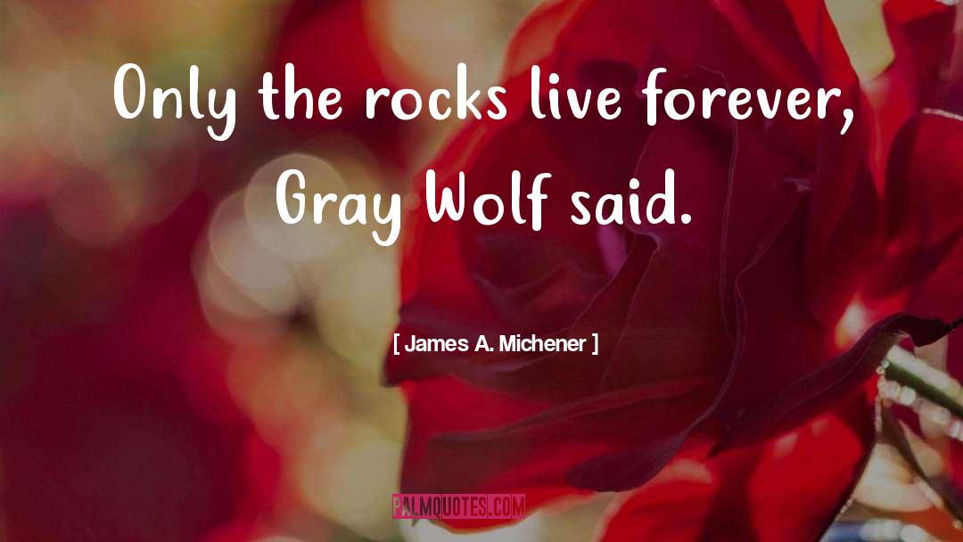 Mila Gray quotes by James A. Michener