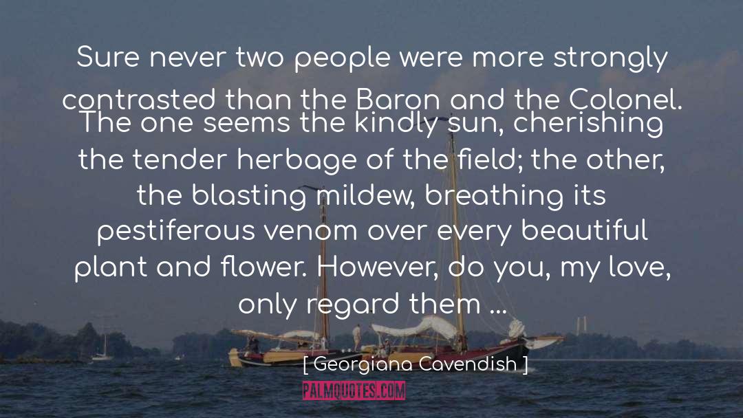 Mildew quotes by Georgiana Cavendish