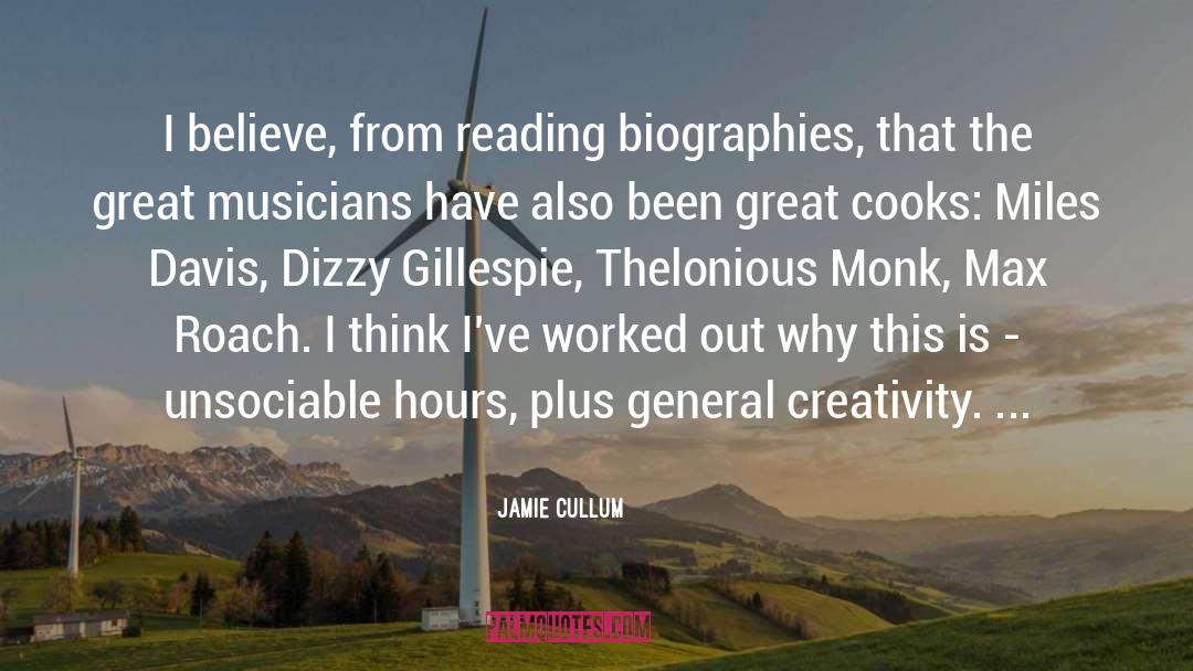 Miles Davis quotes by Jamie Cullum