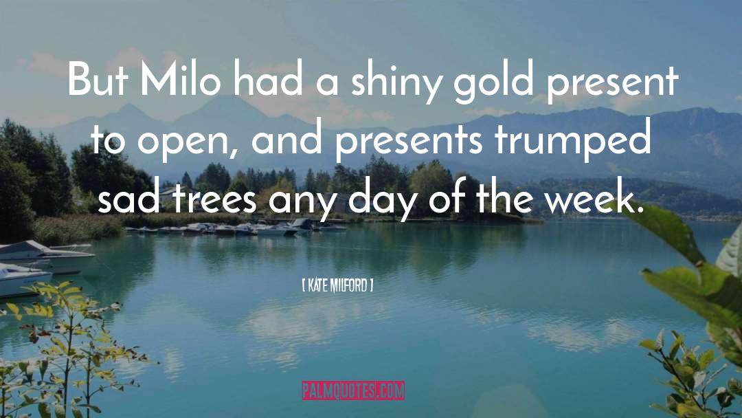 Milford quotes by Kate Milford