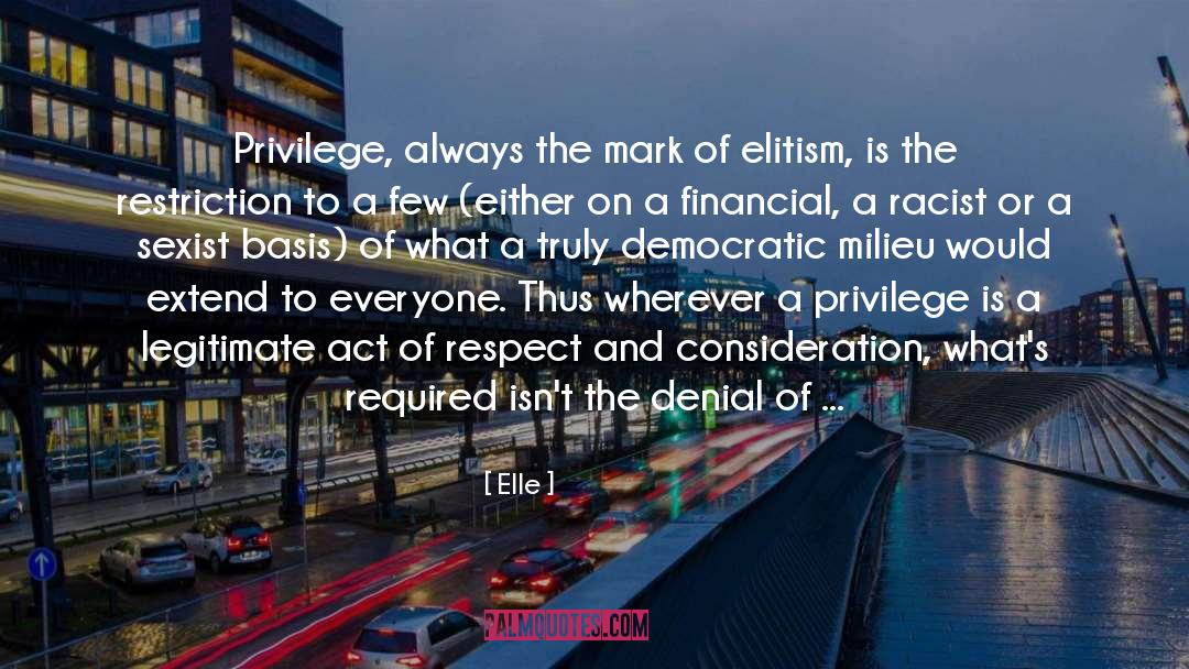 Milieu quotes by Elle