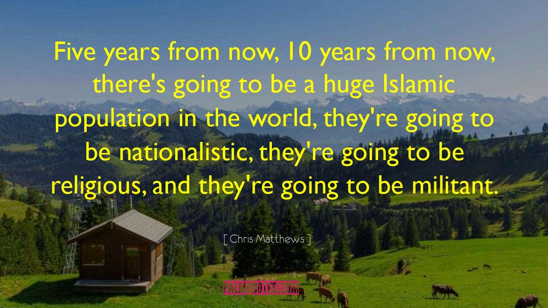 Militant quotes by Chris Matthews