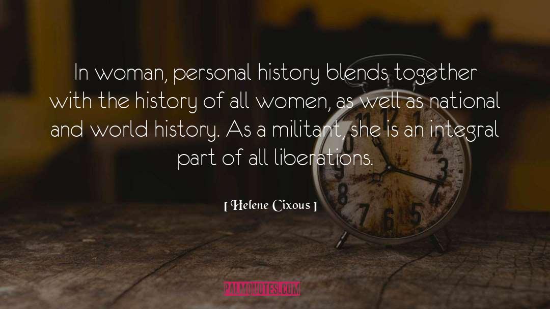 Militant quotes by Helene Cixous