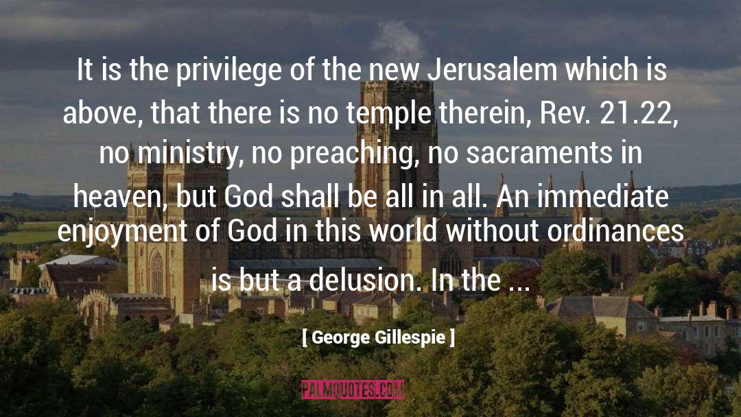 Militant quotes by George Gillespie