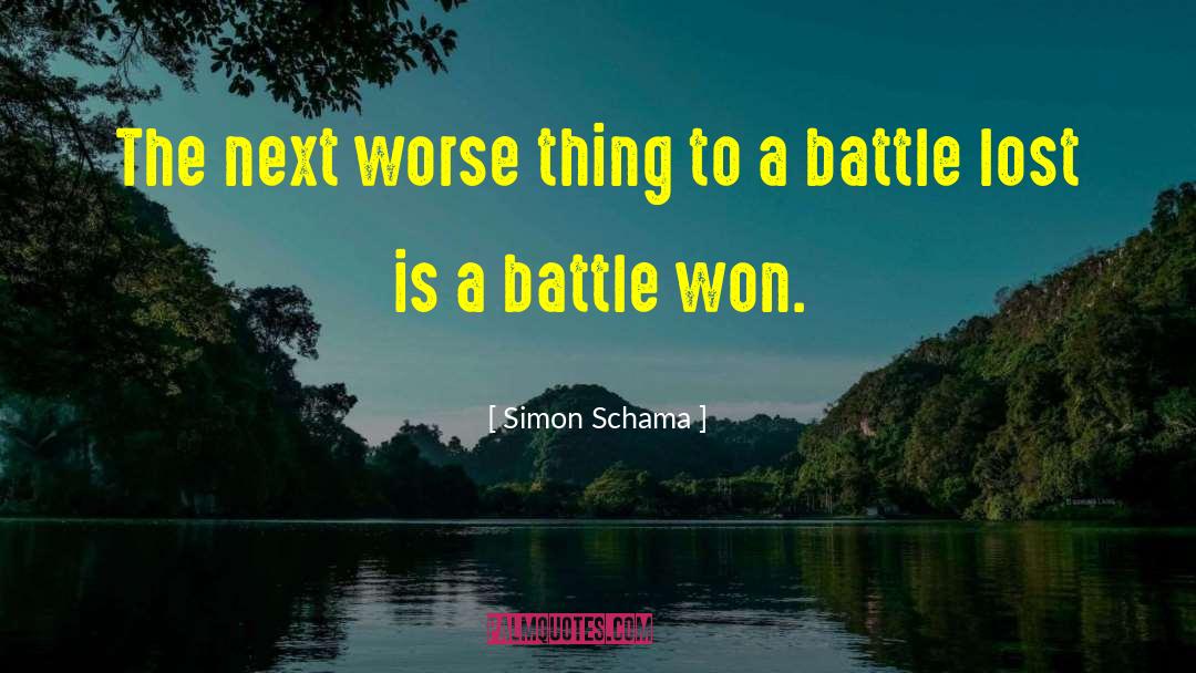 Militarism War quotes by Simon Schama