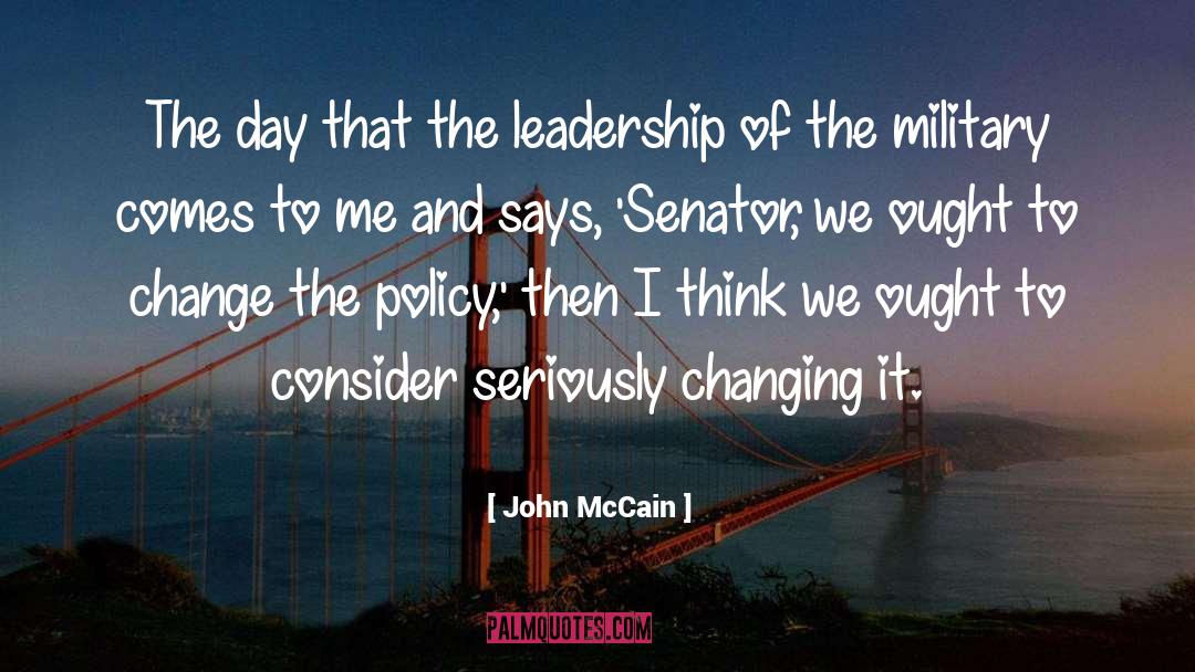 Military Corruption quotes by John McCain