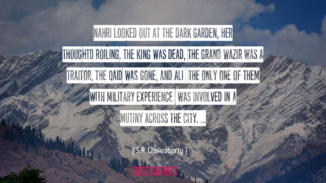 Military Experience quotes by S.A. Chakraborty