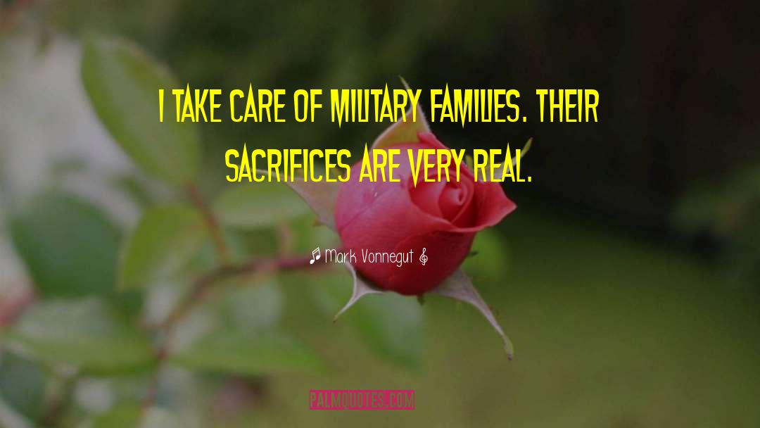 Military Families quotes by Mark Vonnegut