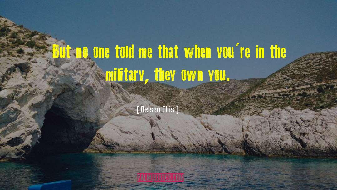 Military Intervention quotes by Nelsan Ellis