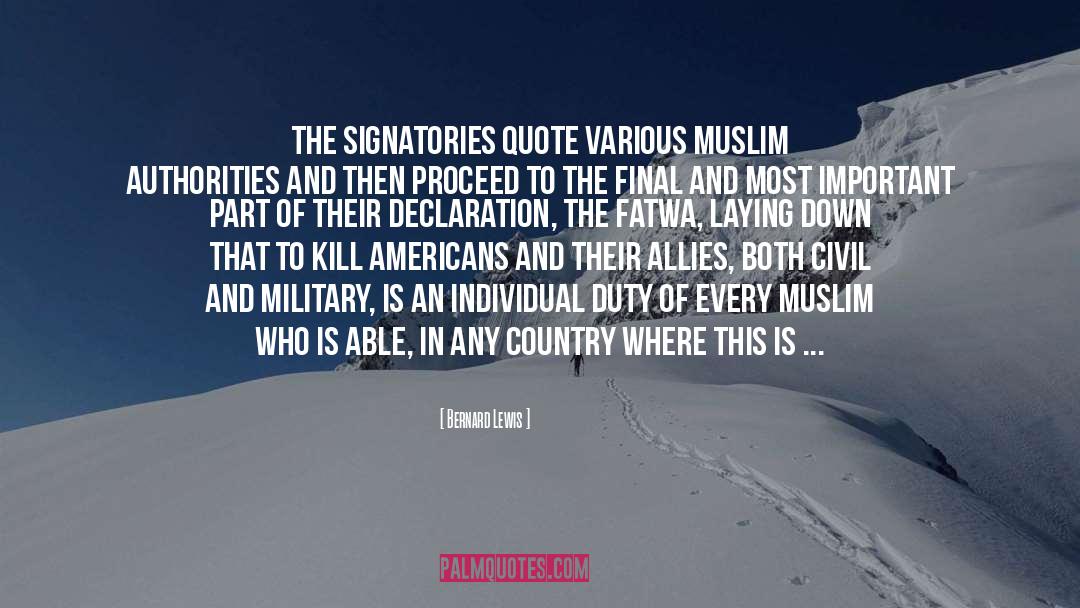 Military Intervention quotes by Bernard Lewis