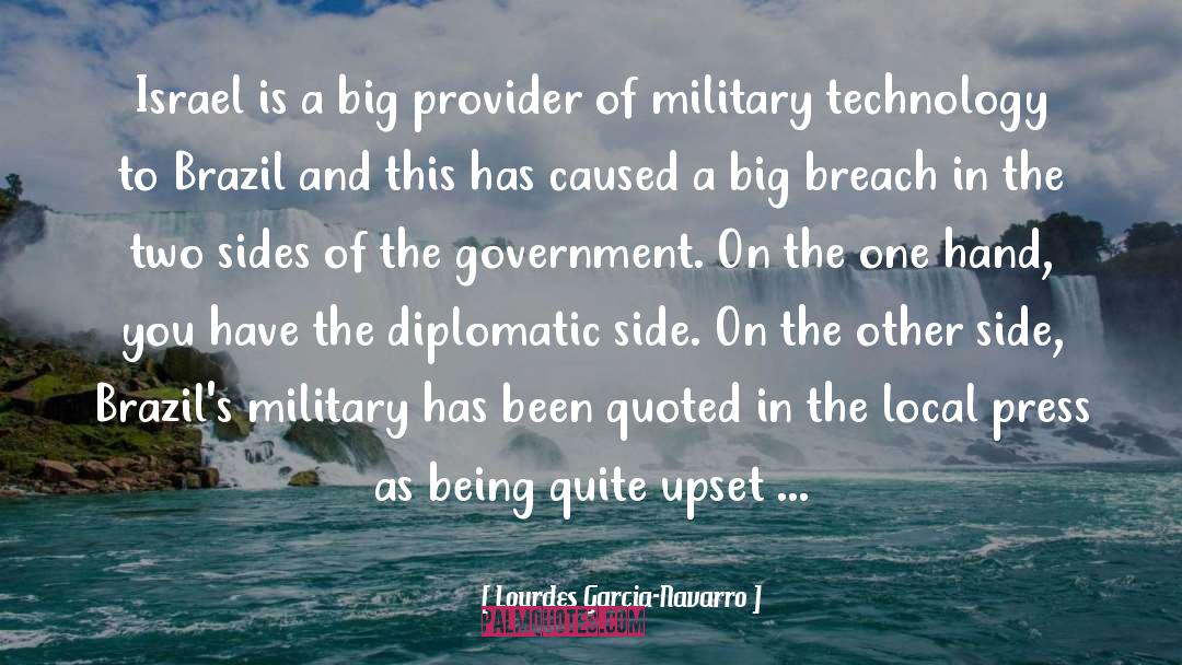 Military Leader quotes by Lourdes Garcia-Navarro