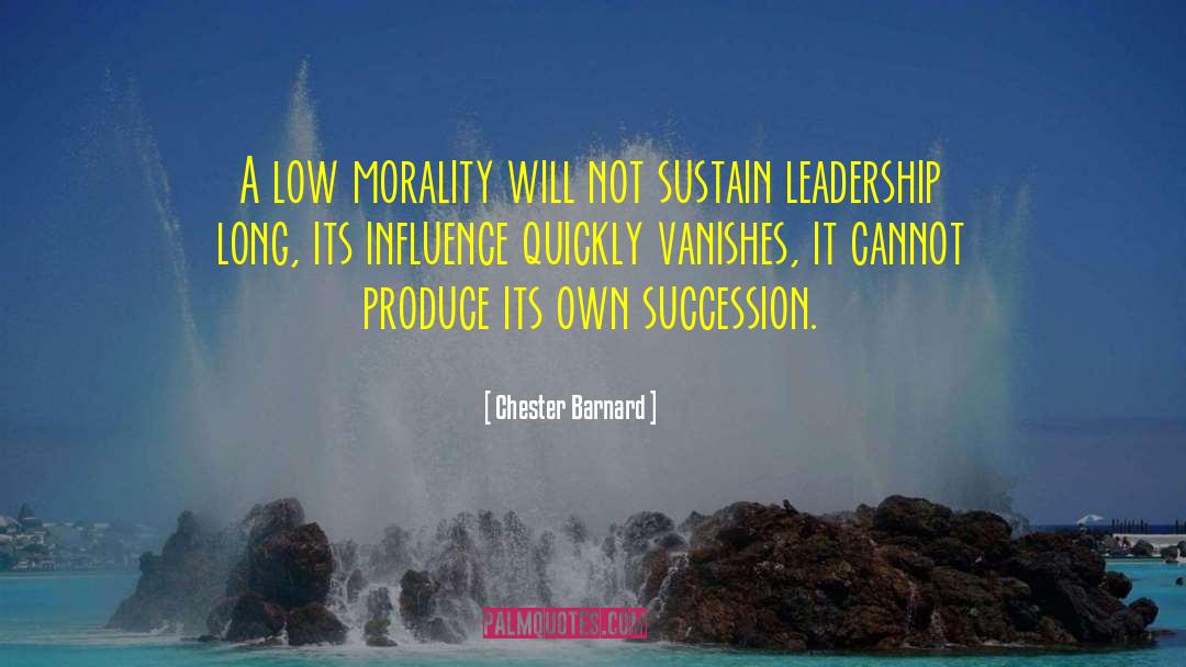 Military Leadership quotes by Chester Barnard