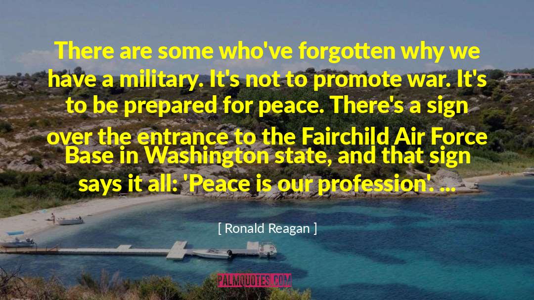 Military Memorial quotes by Ronald Reagan