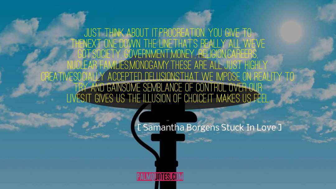 Military Mind Control quotes by Samantha Borgens Stuck In Love