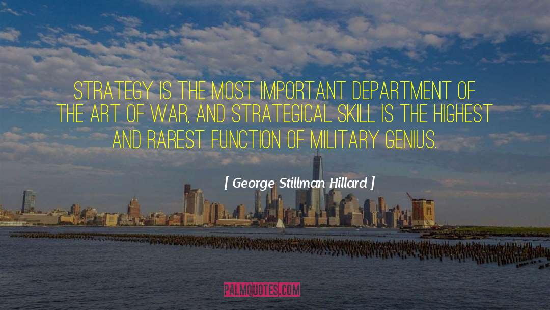 Military Occupation quotes by George Stillman Hillard