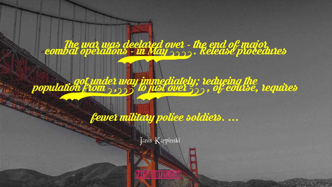 Military Police quotes by Janis Karpinski