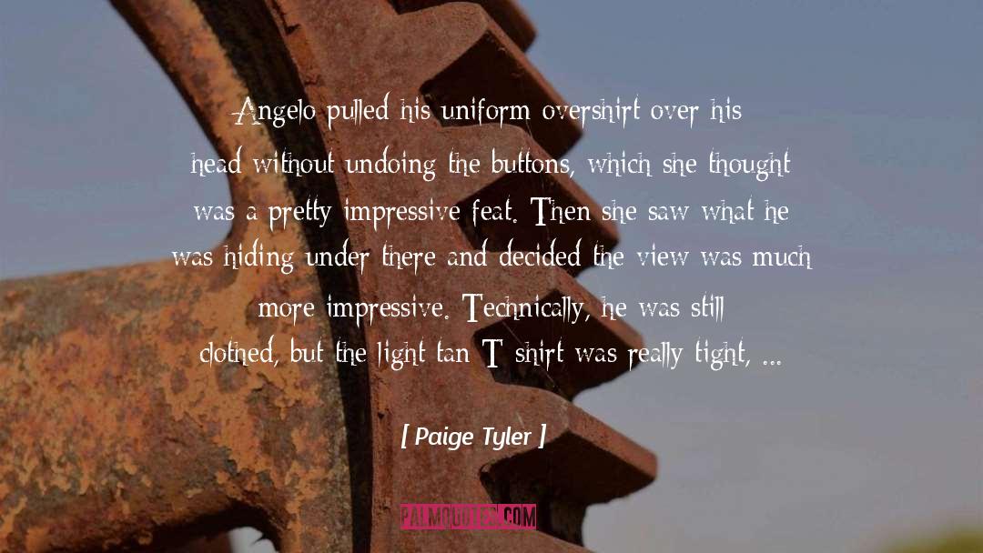 Military Romance quotes by Paige Tyler