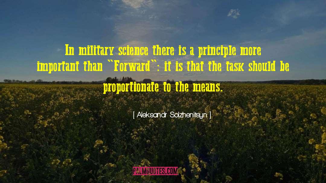 Military Science quotes by Aleksandr Solzhenitsyn