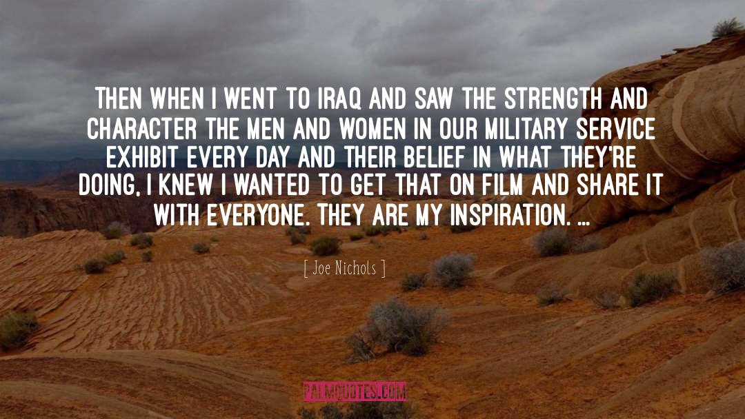 Military Service quotes by Joe Nichols