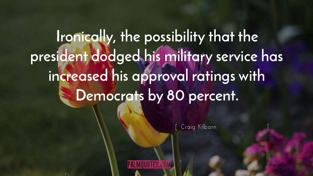 Military Service quotes by Craig Kilborn