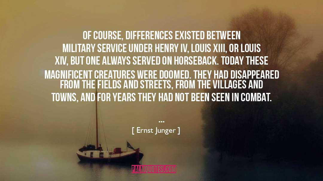 Military Service quotes by Ernst Junger