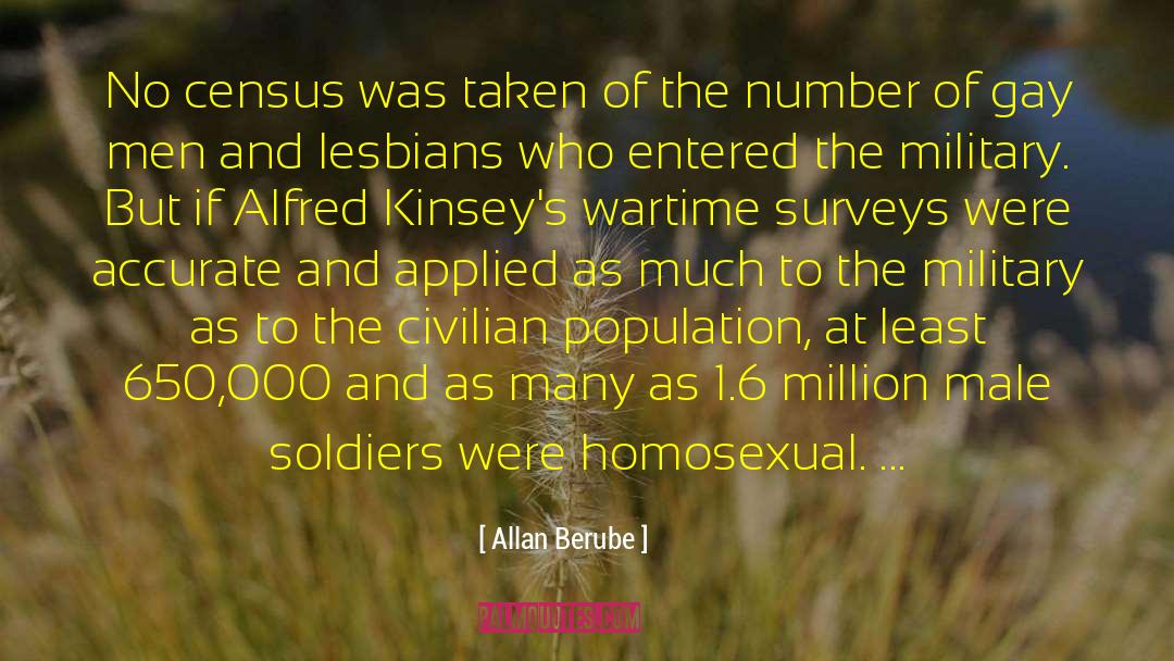 Military Sexism quotes by Allan Berube