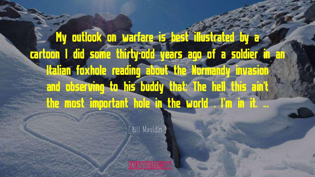 Military Soldier quotes by Bill Mauldin