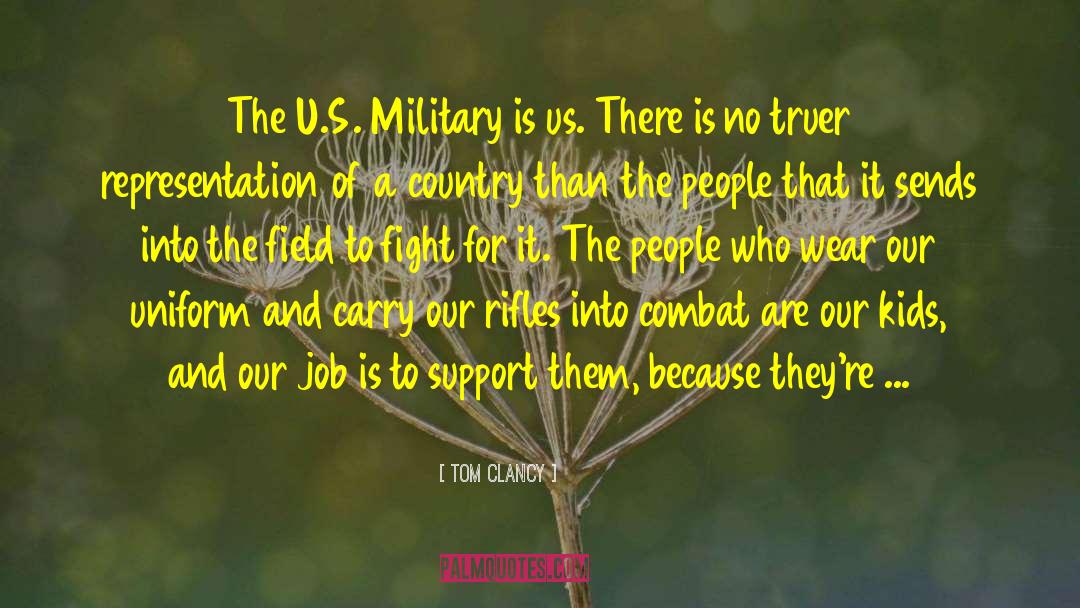 Military Spouce quotes by Tom Clancy