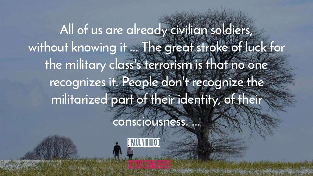 Military Spouce quotes by Paul Virilio