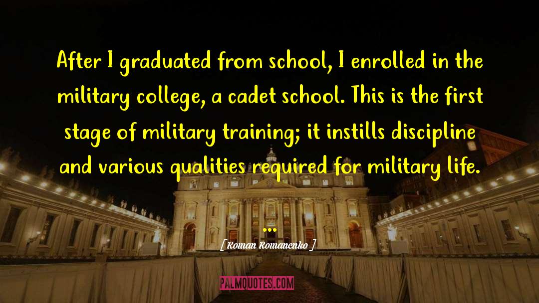 Military Training quotes by Roman Romanenko