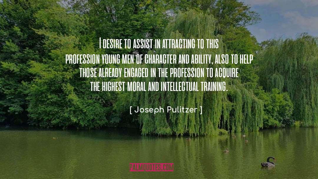 Military Training quotes by Joseph Pulitzer