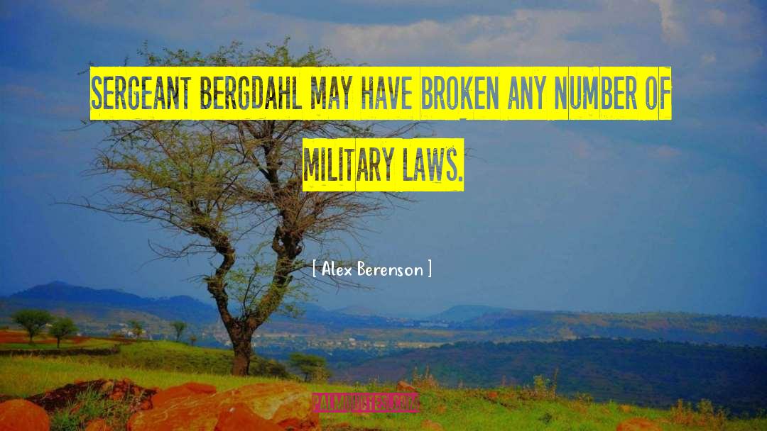 Military Veteran quotes by Alex Berenson