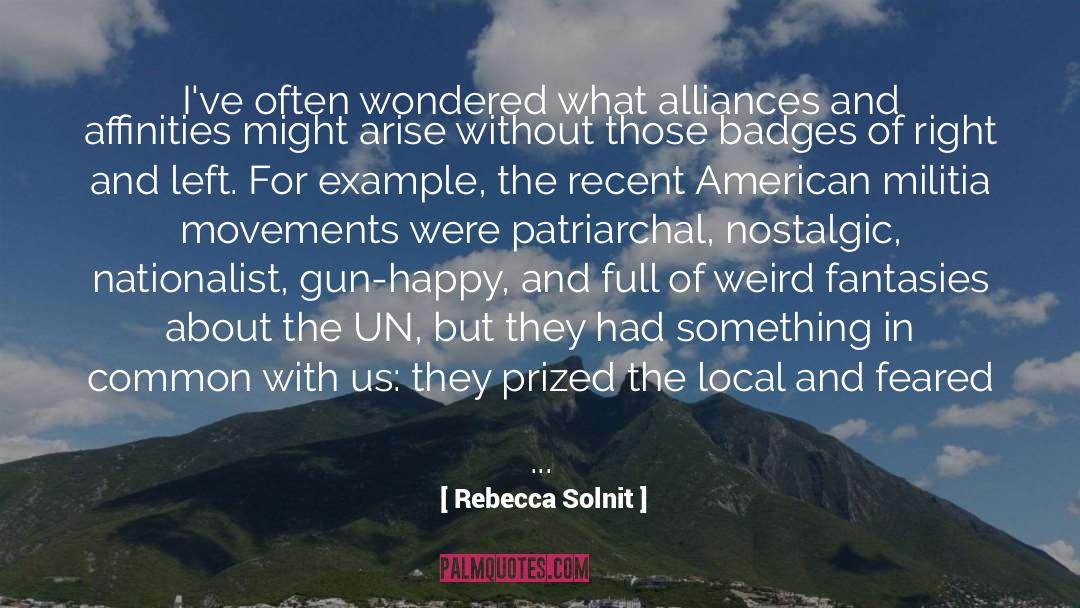 Militia Amoris quotes by Rebecca Solnit
