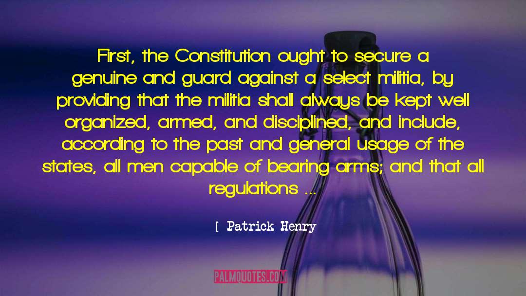 Militia Amoris quotes by Patrick Henry