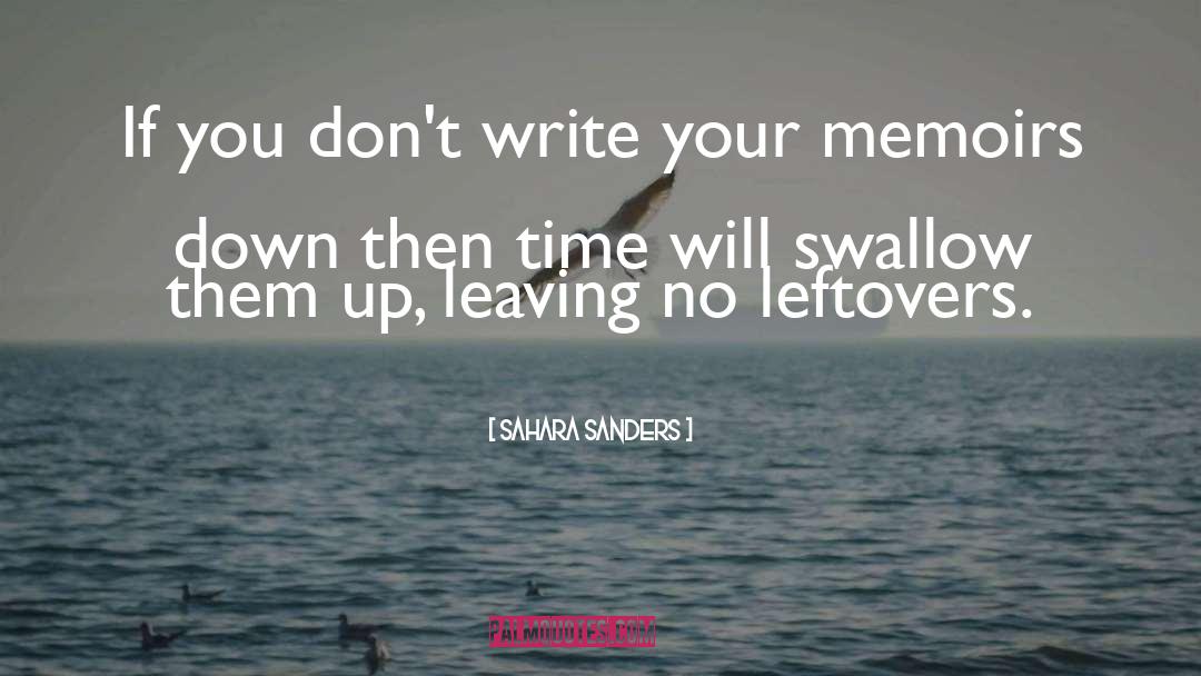 Millennial Authors quotes by Sahara Sanders