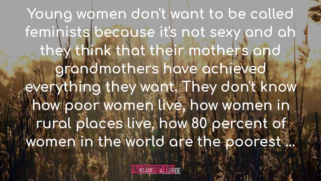 Millennial Feminists quotes by Isabel Allende